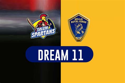 SLST Vs NRK Dream11 Prediction Salem Spartans Vs Nellai Royal Kings