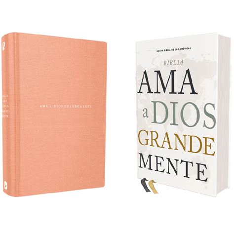 Biblia De Estudio Ama A Dios Grandemente Nbla Tapa Dura Interior A