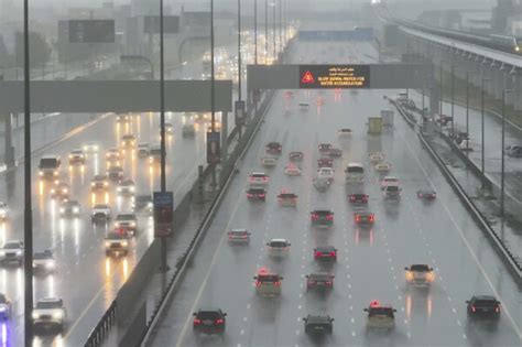 Dubai Airport Flooded And Flights Are Hit As Storm Dumps Record Rain On