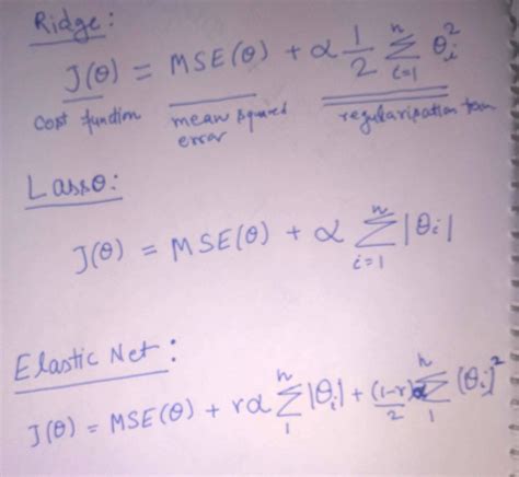 Difference between L1 and L2 regularization in regression? - Machine ...