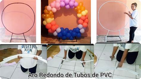 Diy⭕como Hacer Aro De Tubo De Pvc Para Decoraciones🎉 Fiestas Eventos🎈