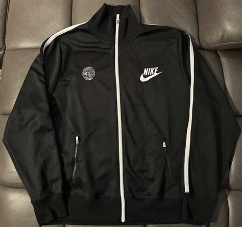 Nike Nike Eybl Mens Hbr Full Zip Track Jacket Size 2 Gem