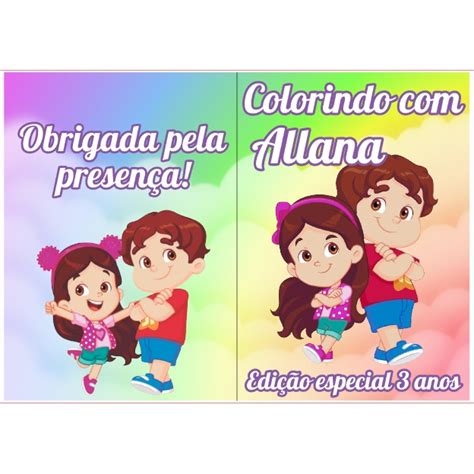 Livrinho De Colorir Maria Clara E Jp Unidades Shopee Brasil