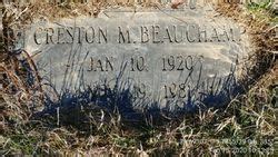 Creston Meredith Beauchamp 1920 1981 Mémorial Find a Grave