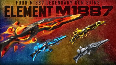 How to get legendary M1887 gun skins in Garena Free Fire this week