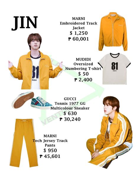 JIN • BTS • BUTTER • BTS CLOSET • OUTFIT in 2024 | Bts clothing, Jin, Bts