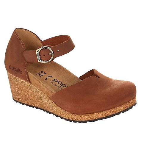 Papillio By Birkenstock Mary Leather Wedge Pump Hail Mary Enjoy The