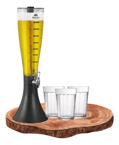 Chopeira Torre De Chopp 2 5 Litros Completa Tulipa Parcelamento