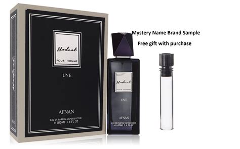 Modest Pour Homme Une By Afnan Eau De Parfum Spray Oz And A Mystery