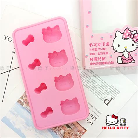 造型矽膠模 凱蒂貓 Hello Kitty 三麗鷗 Sanrio 正版授權 產品介紹 黛德美飾品百貨 批發零售 萬種日韓商品