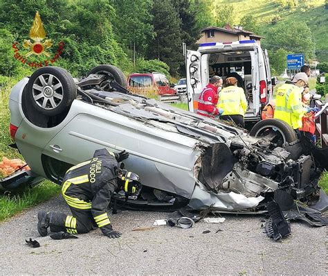 Incidenti A San Paolo San Pellegrino E Ponte Nossa Feriti In Poche