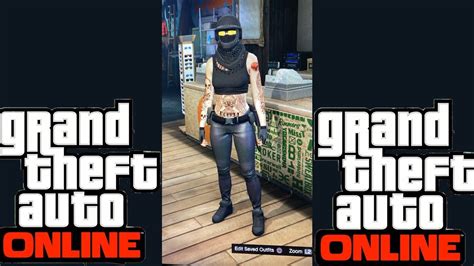 Easy To Make Female Tryhard Outfit With Cop Belt Gta Online Youtube