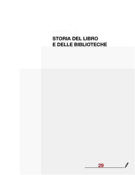 Storia Del Libro E Delle Biblioteche Copia Appunti Storia Del Libro E