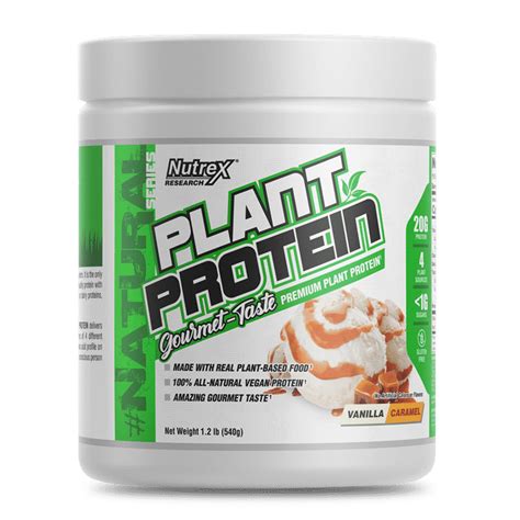 PLANT PROTEIN 1 25 LB VANILLA CARAMEL Suplementos Al Mayor