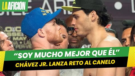 Julio César Chávez Jr Exige La Revancha A Canelo Álvarez No Te