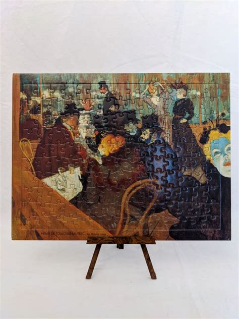 Tableau Puzzle Henri De Toulouse Lautrec Au Moulin Rouge