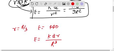 Solved A Solid Insulating Sphere Has A Total Charge Q And Radius R