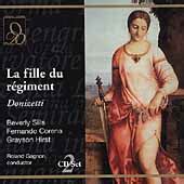 アメリカンオペラ協会管弦楽団 Donizetti La fille du regiment Gagnon Sills et al