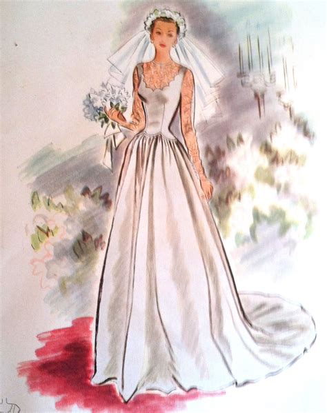 Mccalls Vintage Wedding Dress Patterns Vanessaeliska