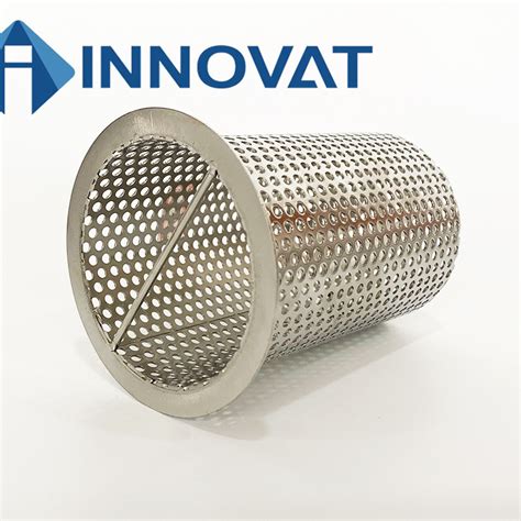 Cone Strainer Perforated Conical In Line Filter Strainers SS304 Cone