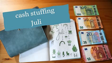 Cash Stuffing Juli Meine Budgetplanung Youtube