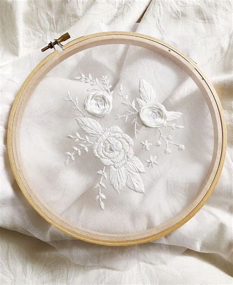 Organza Embroidery Is Everything Threadmeadows Dmcthreads