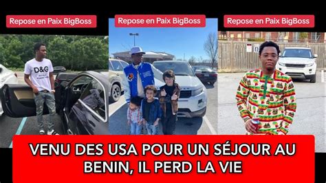 MON DIEU VENU DES ÉTATS UNIS UNIS POUR LE BENIN IL NE