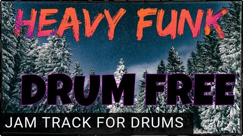 Heavy Funk Drumless Backing Track Bpm W Click Youtube