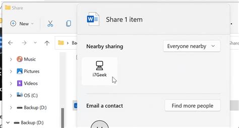 How To Use Nearby Sharing On Windows 11