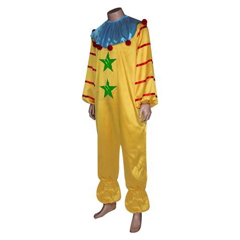 Adult Killer Klowns From Outer Space Shorty Cosplay Costume Jumpsuit H