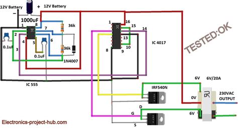 Sine Wave Inverter Circuit Diagram With Full Explanation