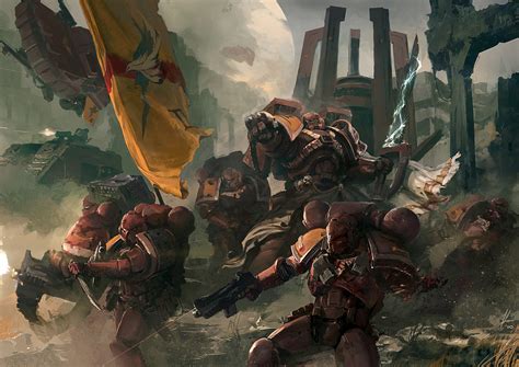 Papel de parede para celular Guerreiro Warhammer Espaço Marinho