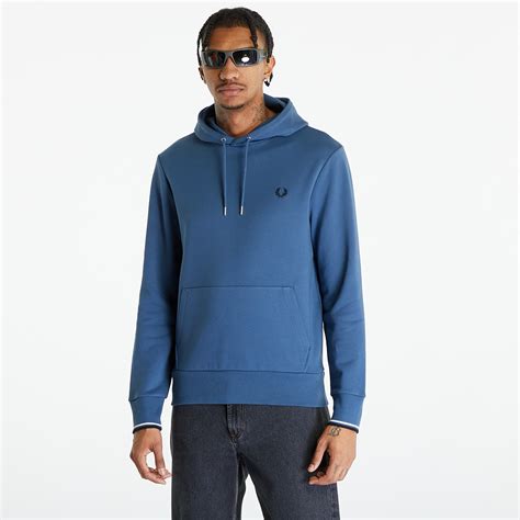 Fred Perry Tipped Hooded Sweatshirt