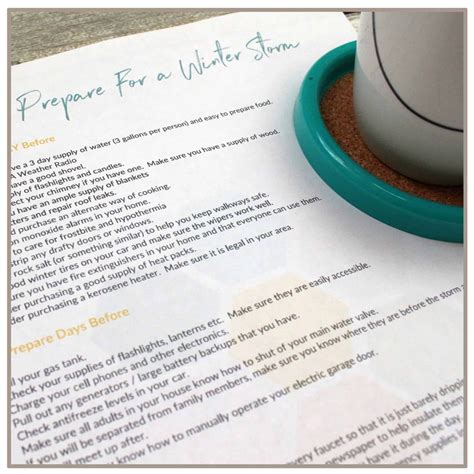 How To Survive a Winter Storm (30+ Tips and Printable Checklist)