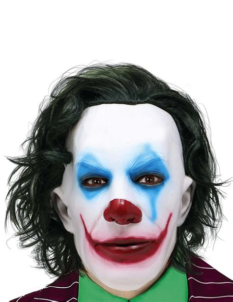 Horrorclown Superschurken Maske F R Herren Bunt G Nstige Faschings