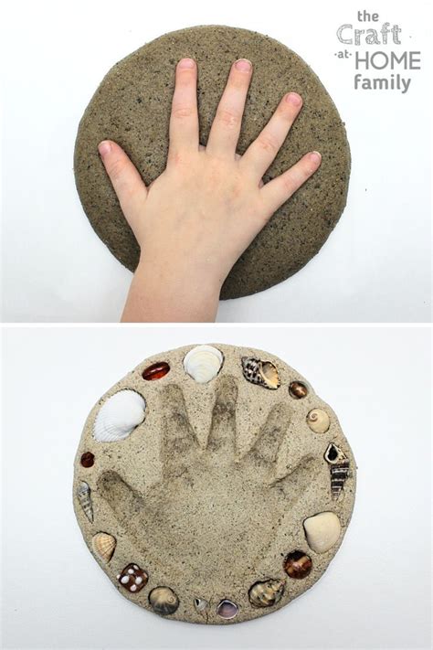 Sand Clay Recipe And Handprint Keepsakes Artofit