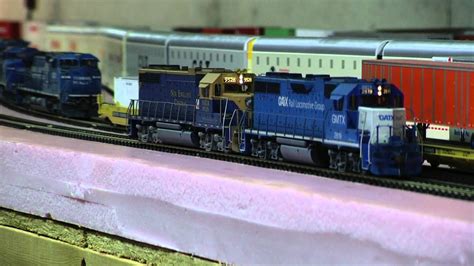 Custom Weathered Atlas Gp38 2 Necr 9528 And Gmtx 2619 With Tsunami