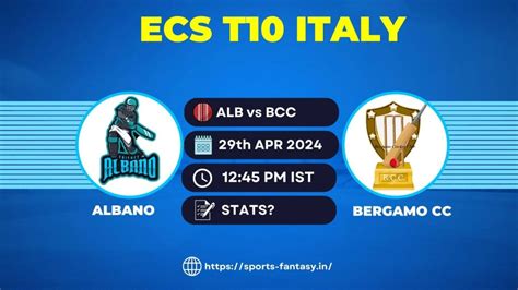 Alb Vs Bcc Dream Prediction Player Stats Team Albano Vs Bergamo