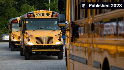 The Shortage In School Bus Drivers Is Getting Worse The New York Times