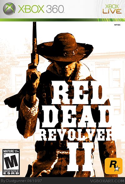 Red Dead Revolver Ii Xbox 360 Box Art Cover By Dustgunner