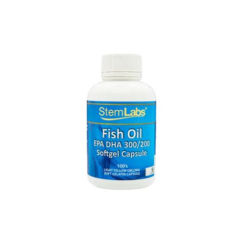 Stemlabs Omega 3 Fish Oil Double Strength Daily Supplement Celllabs