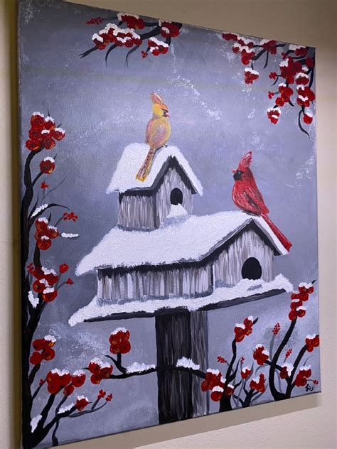 michelle the painter snowman - Loralee Mackey