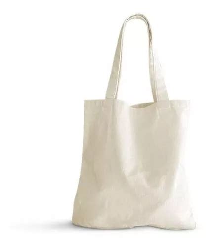 5 Bolsas Tote Bag De Manta Cruda 40 X 35 Cm 100 Algodon Envío gratis