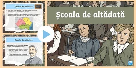 Istoria școlii românești PowerPoint Twinkl România