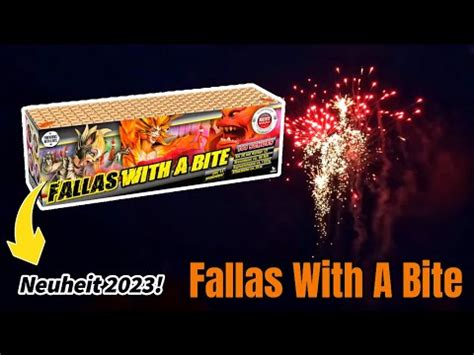 4K Lesli Fallas With A Bite Feuerwerksbatterie NEUHEIT 2023 YouTube