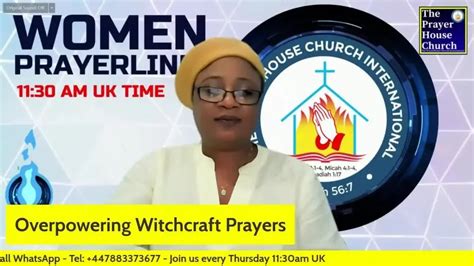 Overpowering Witchcraft Power Prayers By Pastor Bola Salako Youtube