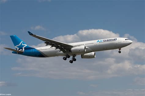 Pl Mai Tsa Air Transat Airbus A C Gcts Fin Pierre