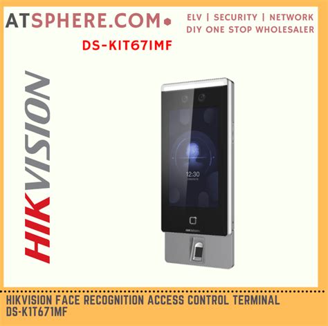 Hikvision Ip Outdoor Door Access Control Keypad Terminal Face