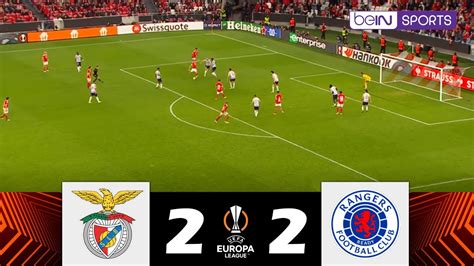 AO VIVO SL Benfica X Rangers FC Liga Europa 2023 24 Partida AO