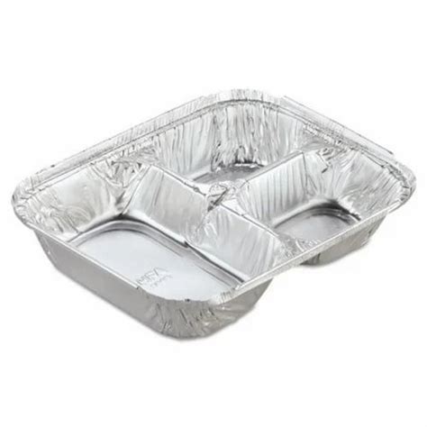 Ml Rectangular Aluminium Foil Food Containers At Rs Piece In